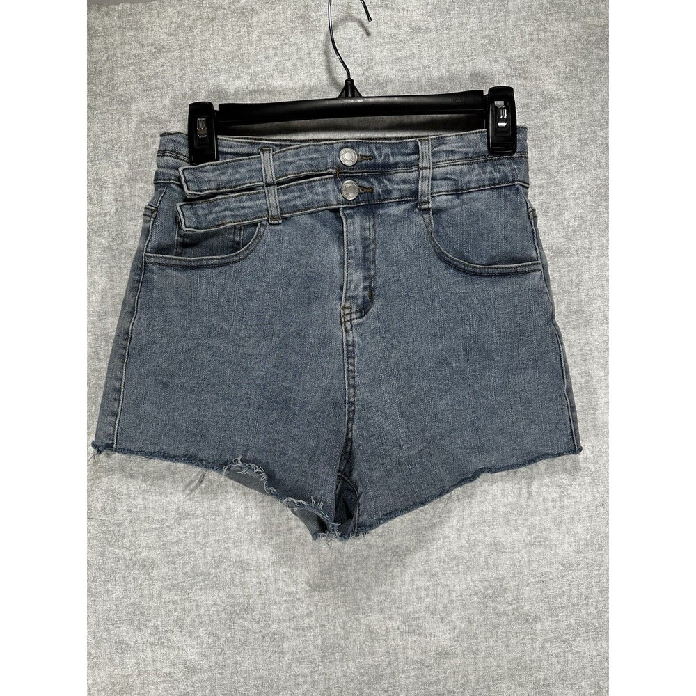 Lizette Collection Women’s Denim Cut-off Jean Shorts with Pockets Size Medium